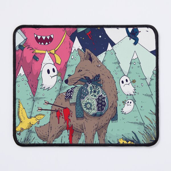 Item preview, Coyote & Giant Monster designed and sold by breathlessmouse.