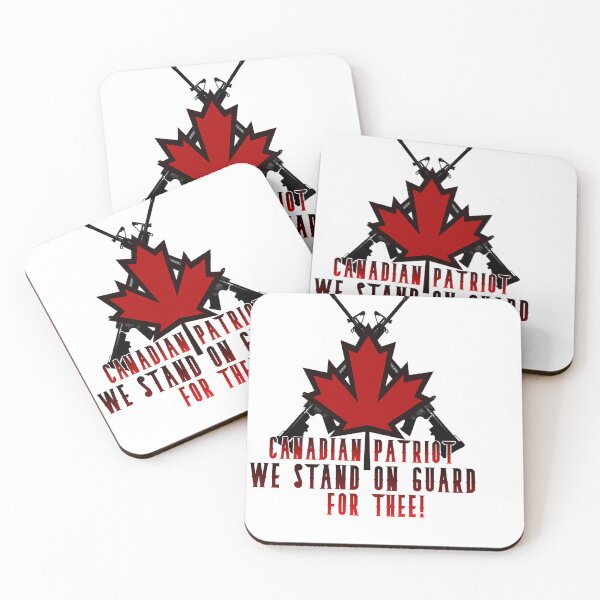 Item preview, CANADIAN PATRIOT WE STAND ON GUARD FOR THEE ! designed and sold by SuaveDesigner.