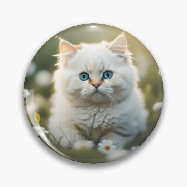 Item preview, White Furry Kitten designed and sold by Dia's Idea.