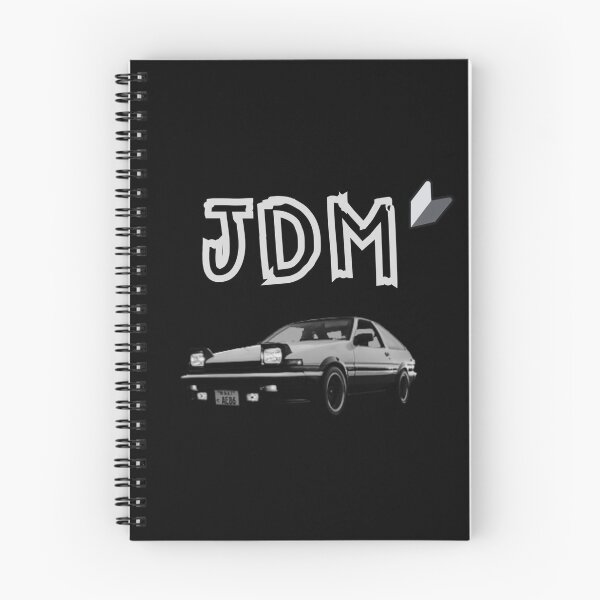 Item preview, Toyota Corolla AE86 Black and White JDM Design designed and sold by Trevor1984.