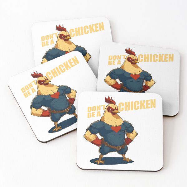 Item preview, Funny meme - don't be a chicken designed and sold by hamishby.