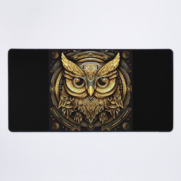 Item preview, Gold Owl Mandala 2 designed and sold by mark ashkenazi.
