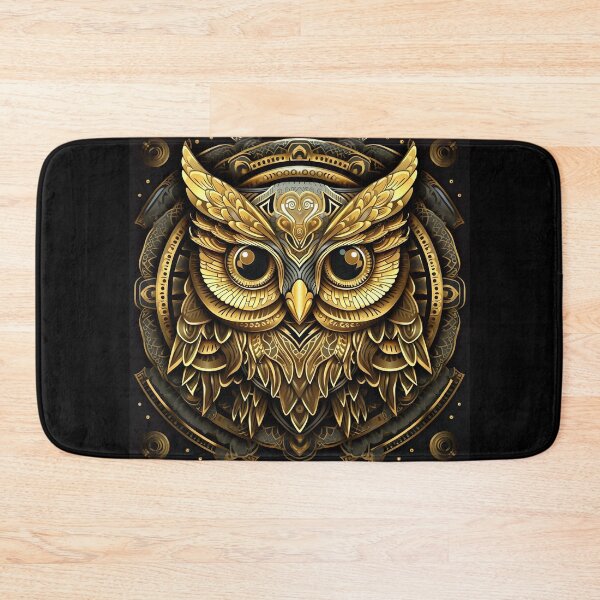 Item preview, Gold Owl Mandala 2  designed and sold by mark ashkenazi.