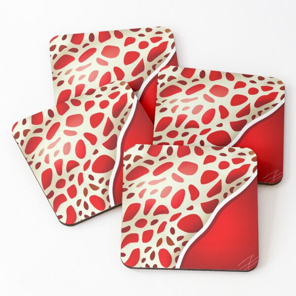 Item preview, Leopard Print Red Roar designed and sold by AfroMosaic.