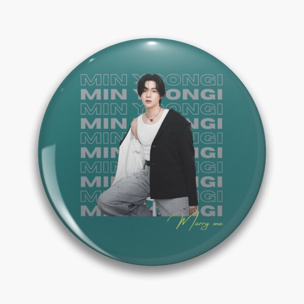 Item preview, Yoongi Marry Me Min Yoongi Suga BTS  designed and sold by nubeautiful33.