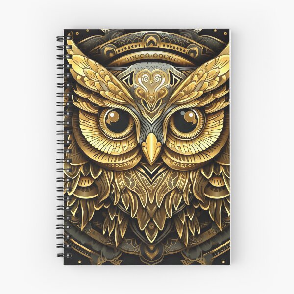 Item preview, Gold Owl Mandala 2  designed and sold by mark ashkenazi.