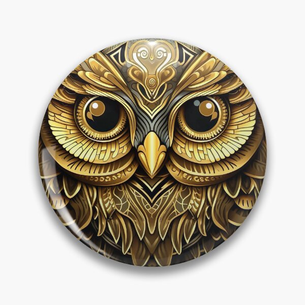 Item preview, Gold Owl Mandala 2  designed and sold by mark ashkenazi.