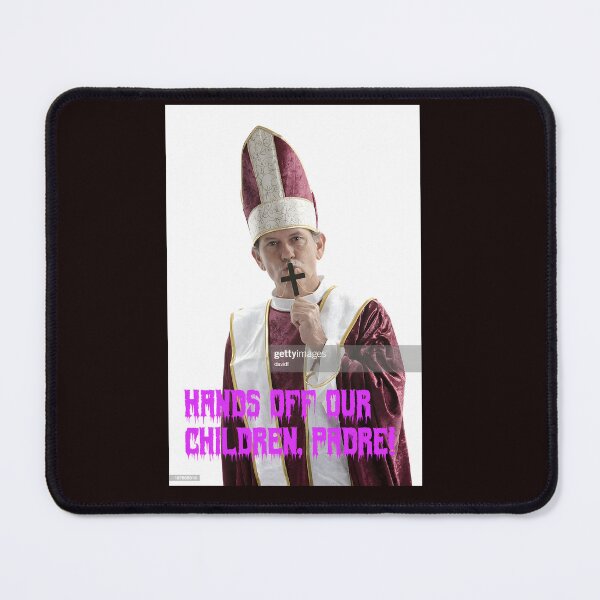 Item preview, Hands Off Our Children, Padre! designed and sold by Radicomics.