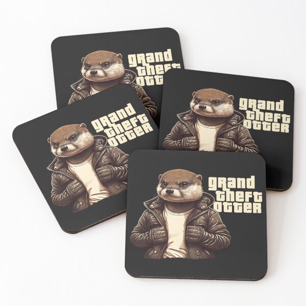 Item preview, Game parody - Grand Theft Otter designed and sold by hamishby.