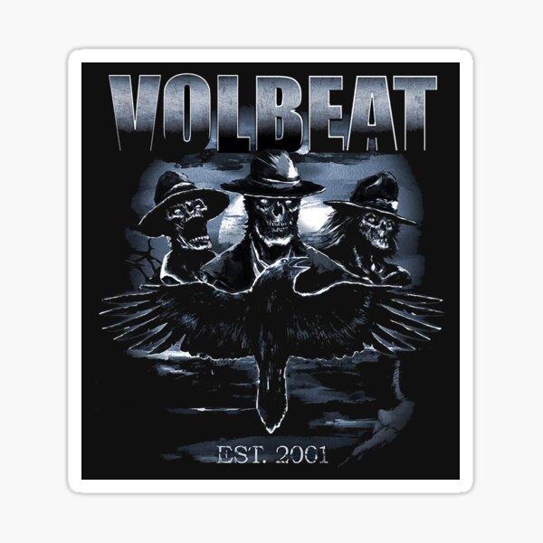 neue klassische t-shirts volbeat band Sticker