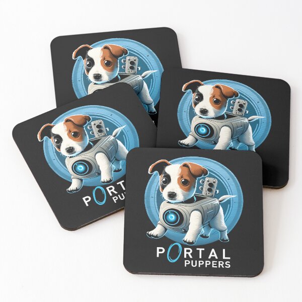 Item preview, Game parody - Portal Puppers designed and sold by hamishby.