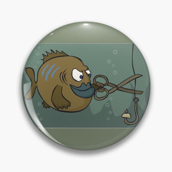 Item preview, Beware the scissor fish that snares and breaks you line. designed and sold by ThundRDownunder.