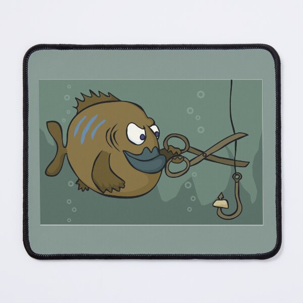 Item preview, Beware the scissor fish that snares and breaks you line. designed and sold by ThundRDownunder.