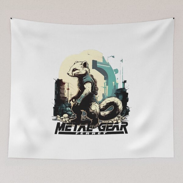 Item preview, Game parody - Metal Gear Ferret designed and sold by hamishby.