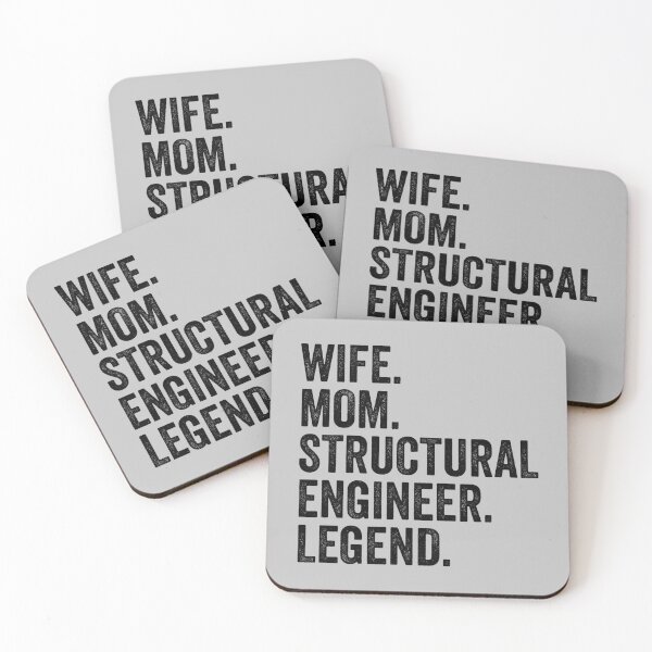 Item preview, Wife Mom Structural Engineer Legend designed and sold by kamrankhan.