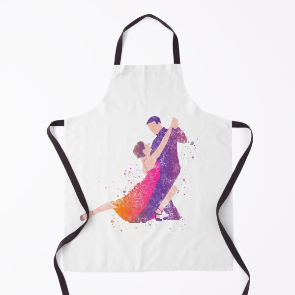 Item preview, Dancers Tango Ballroom Flamenco Dancing Distressed Splatter Art designed and sold by EyeLuminous.