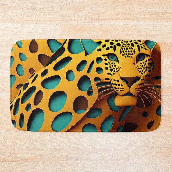 Item preview, Leopard Print Green Spots designed and sold by AfroMosaic.