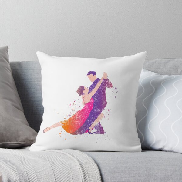 Item preview, Dancers Tango Ballroom Flamenco Dancing Distressed Splatter Art designed and sold by EyeLuminous.