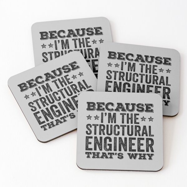 Item preview, Because I'm The Structural Engineer Funny designed and sold by kamrankhan.