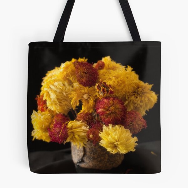Item preview, A Bouquet of Dried Dahlias and Chrysanthemums designed and sold by annabelleny.