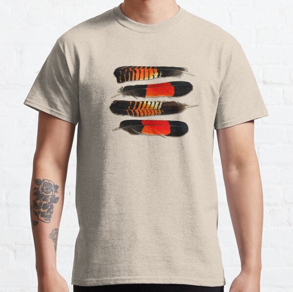 Red tailed black cockatoo feathers Classic T-Shirt