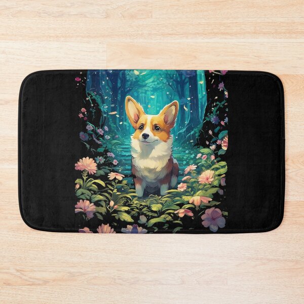 Item preview, Corgi in Enchanted Forest designed and sold by NianderQuinn.