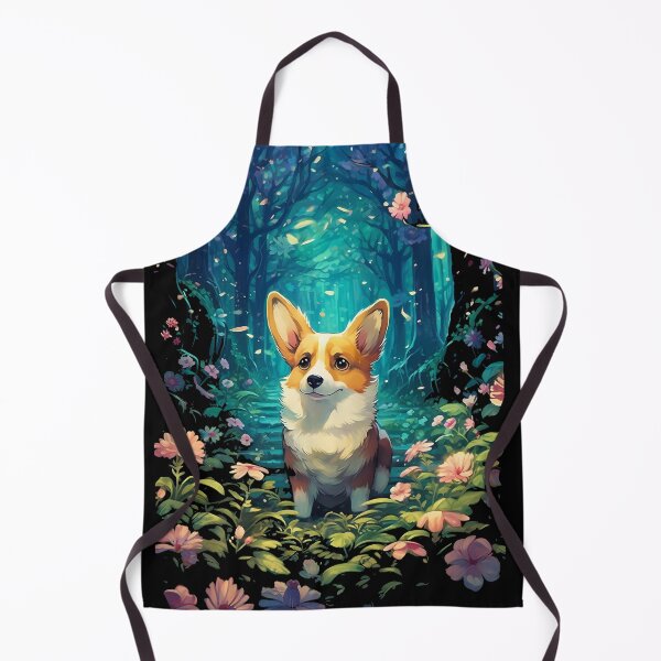 Item preview, Corgi in Enchanted Forest designed and sold by NianderQuinn.