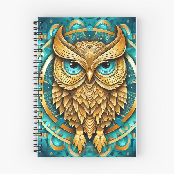 Item preview, Gold Owl Mandala 3  designed and sold by mark ashkenazi.