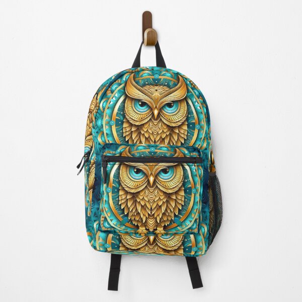 Item preview, Gold Owl Mandala 3 designed and sold by mark ashkenazi.