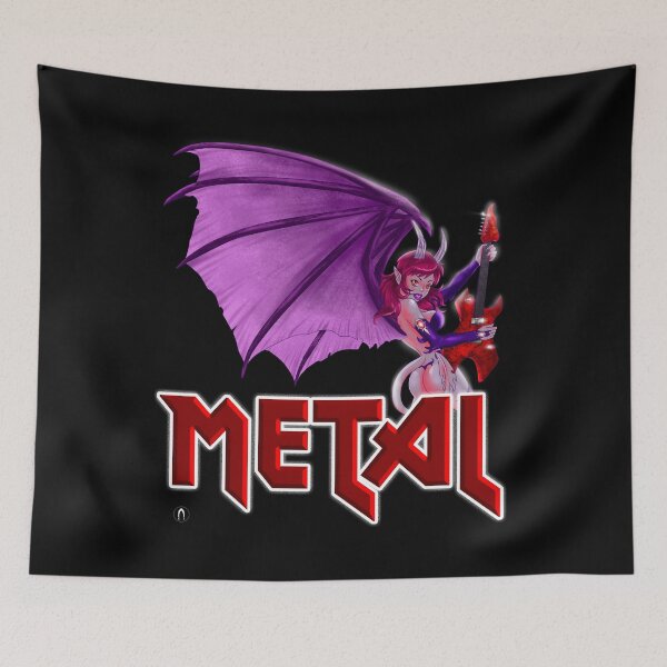 Item preview, metalhead succubus designed and sold by Arturo Chan Cimé.