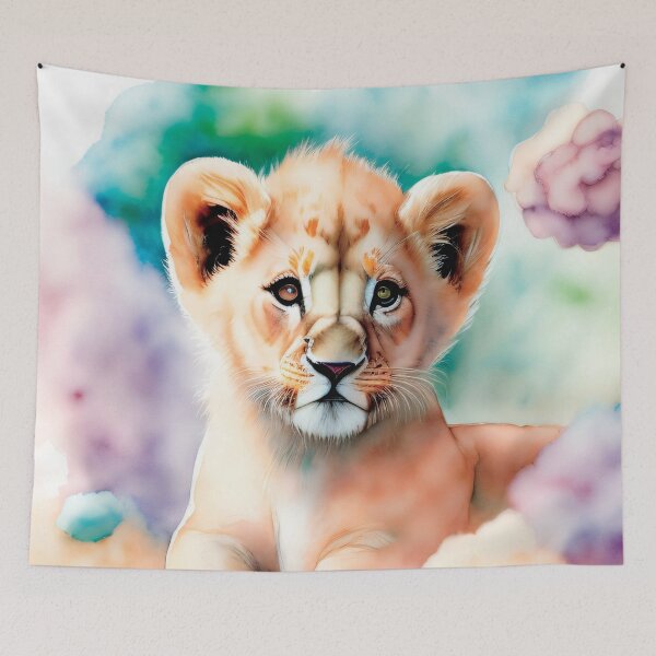 Item preview, Heavenly Lion Cub 002 designed and sold by ElectraW.
