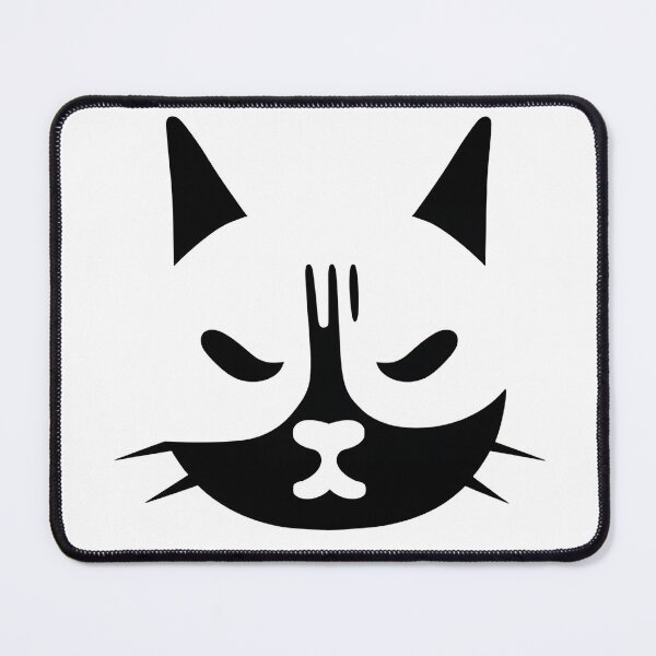 Item preview, Cat Two-Tone - Black-on-White designed and sold by UlDesigns.