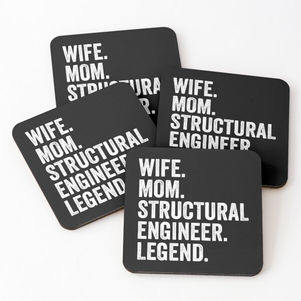 Item preview, Wife Mom Structural Engineer Legend designed and sold by kamrankhan.