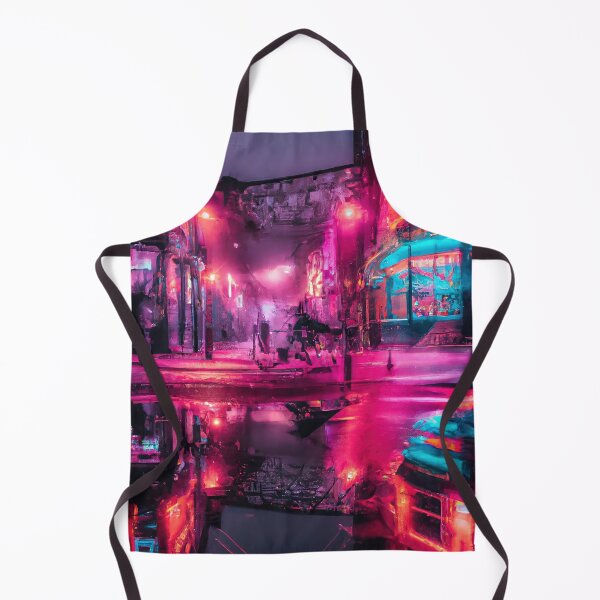 Item preview, Vibrant Cyber Cityscape Jigsaw Puzzle designed and sold by BoneArt.