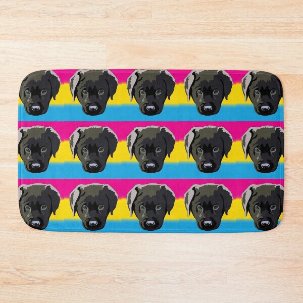 Artikelvorschau, Copy of Pansexual pride black lab entworfen und verkauft von LeahcarsArt.