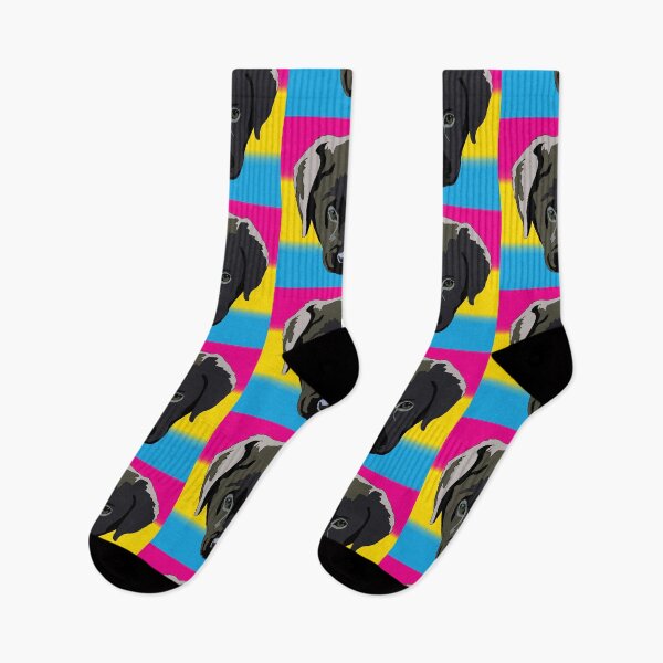 Artikelvorschau, Copy of Pansexual pride black lab entworfen und verkauft von LeahcarsArt.