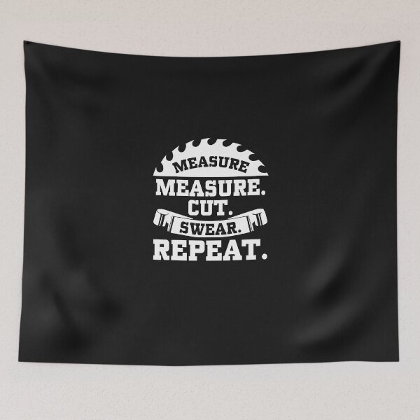 Item preview, Measure Swear / Logger / Funny Chainsaw / Arborist designed and sold by Tee Hub.