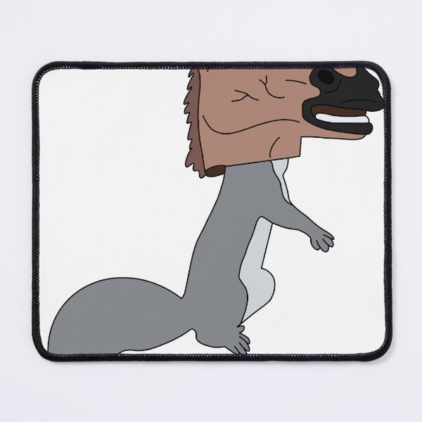 Item preview, Squirrel with horse Head designed and sold by candyllamazz.