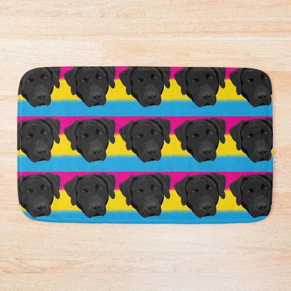 Aperçu de l'œuvre Copy of Copy of Pansexual pride black lab créée et vendue par LeahcarsArt.