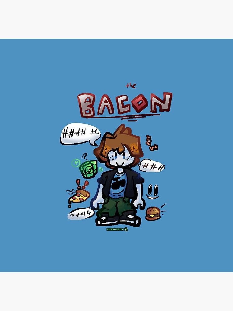 Cute bacon pfp  Roblox animation, Bacon art, Cute little drawings