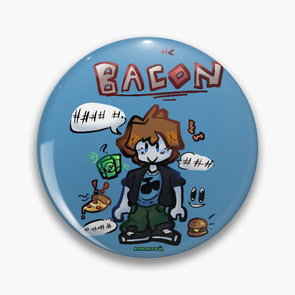 Dabbing Roblox Bacon - Bacon - Pin
