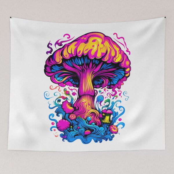 Item preview, Psychedelic Mushroom designed and sold by giovanni monasta.