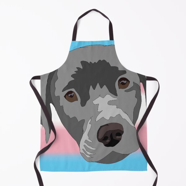 Aperçu de l'œuvre Transgender pride silver lab créée et vendue par LeahcarsArt.