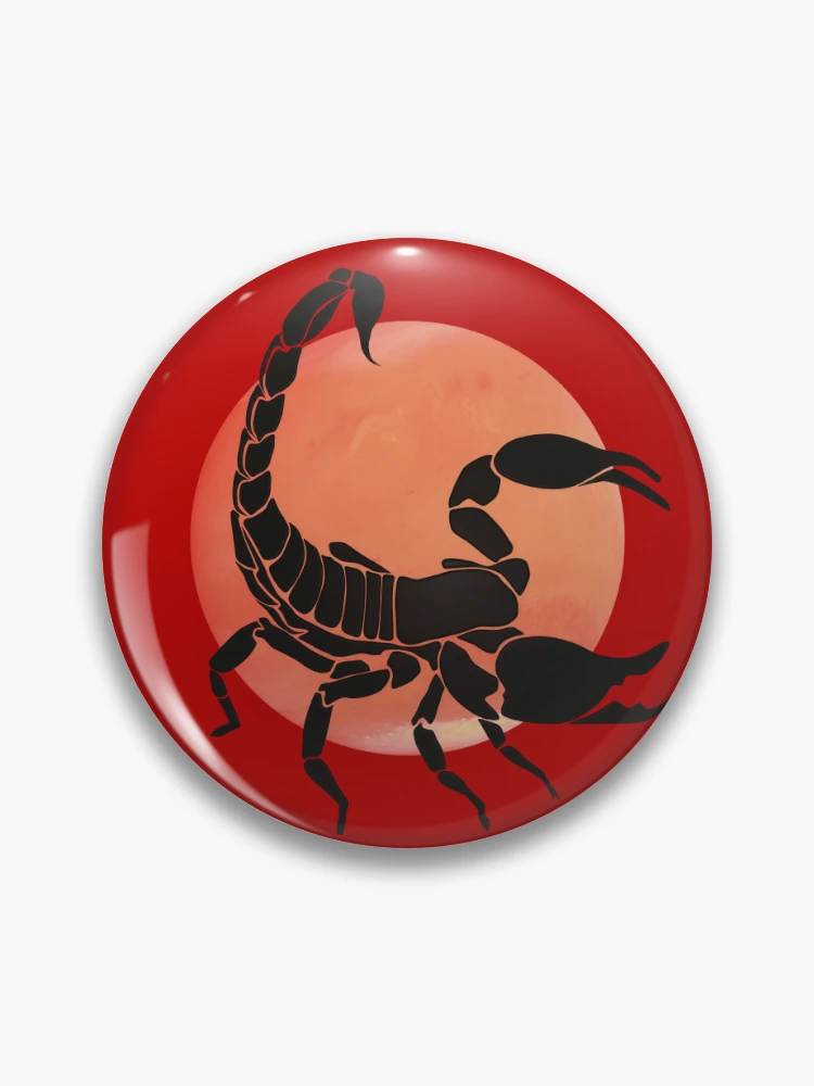 Black Scorpion Logo Sticker