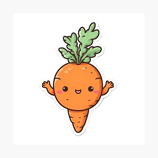 Item preview, Funny Carrot designed and sold by illusionbrain.