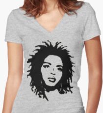 Ms. Lauryn Women's Fitted V-Neck T-Shirt