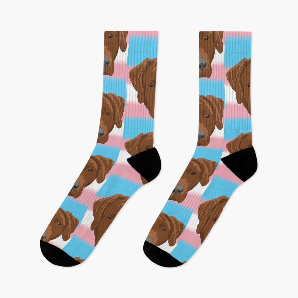 Item preview, Copy of Transgender pride red  lab designed and sold by LeahcarsArt.