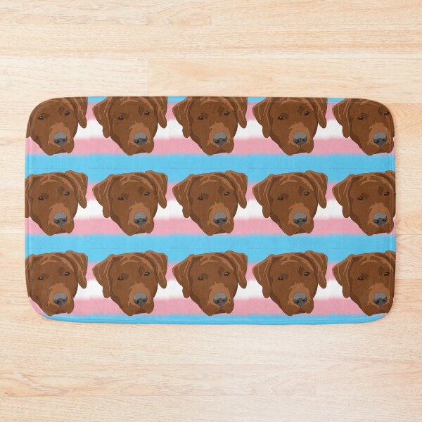 Item preview, Copy of Transgender pride red lab designed and sold by LeahcarsArt.
