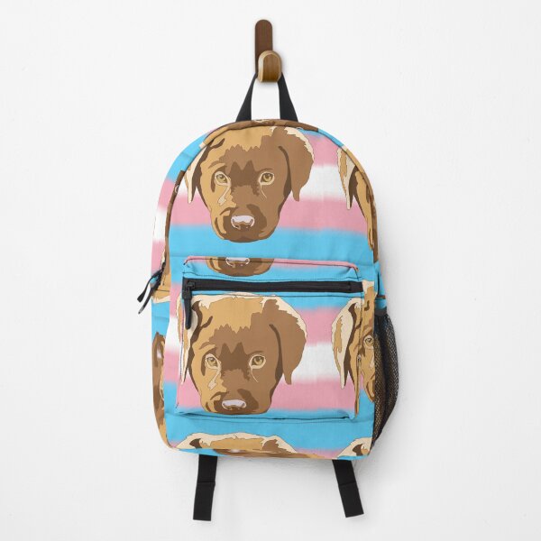 Item preview, Transgender pride yellow lab designed and sold by LeahcarsArt.