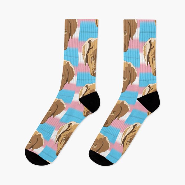 Item preview, Transgender pride yellow  lab designed and sold by LeahcarsArt.